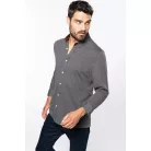 Kariban KA507 Jacquard kötésű hosszúujjú ing