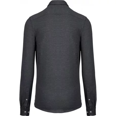 Kariban KA507 Jacquard kötésű hosszúujjú ing