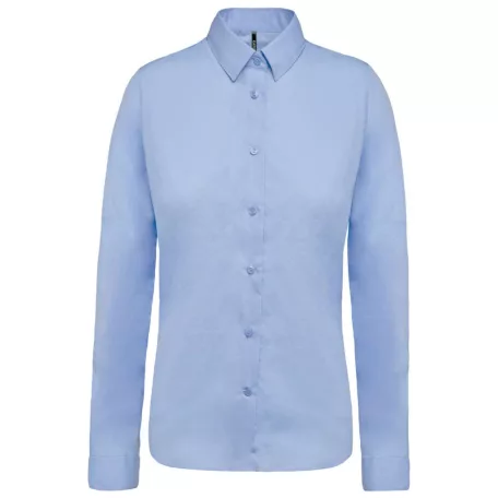 Kariban KA510 LADIES’ LONG-SLEEVED COTTON POPLIN SHIRT L