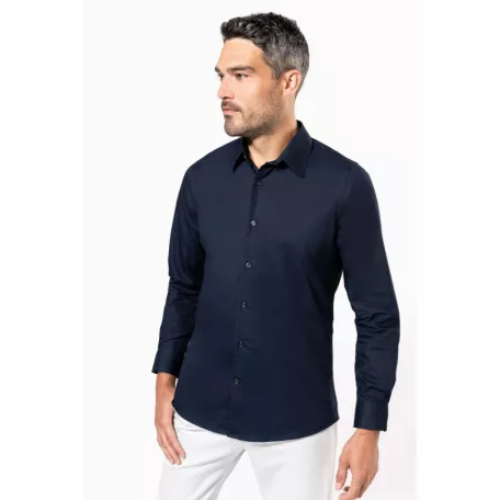Kariban KA513 MEN’S LONG-SLEEVED COTTON POPLIN SHIRT 2XL