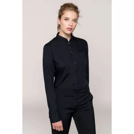 Kariban KA514 női mandarin nyakú blúz