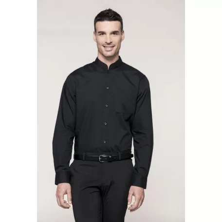 Kariban KA515 férfi mandarin nyakú ing