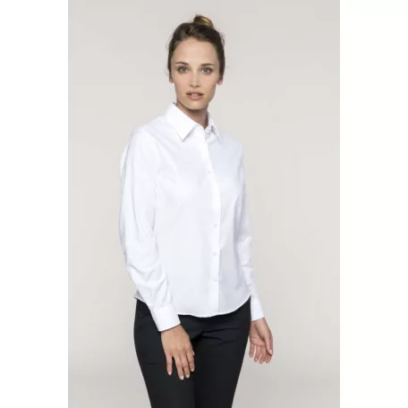 Kariban KA534 női hosszú ujjú oxford ing