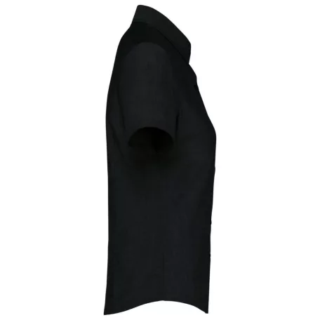 Kariban KA536 női rövid ujjú oxford zsebes ing