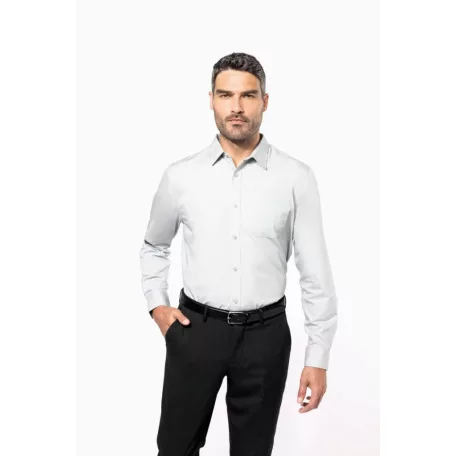 Kariban KA541 MEN'S LONG-SLEEVED COTTON POPLIN SHIRT 4XL