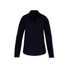 Kariban KA542 női hosszú ujjú pamut poplin ing