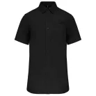 Kariban KA543 férfi rövid ujjú pamut poplin ing