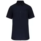 Kariban KA543 férfi rövid ujjú pamut poplin ing