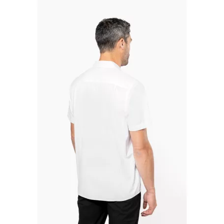 Kariban KA543 férfi rövid ujjú pamut poplin ing