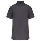 Kariban KA543 férfi rövid ujjú pamut poplin ing