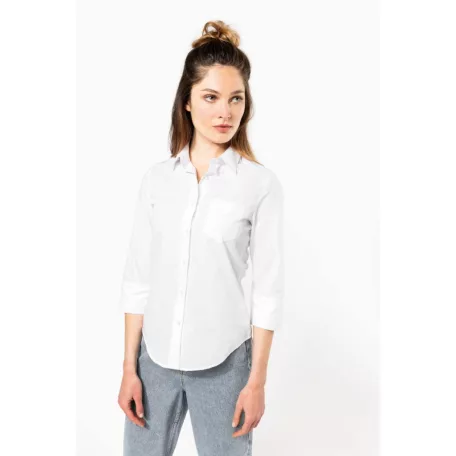 Kariban KA558 LADIES' 3/4 SLEEVED SHIRT 2XL