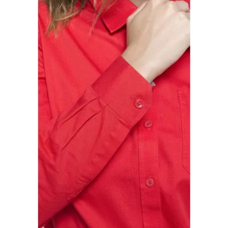 Kariban KA585 női hosszú ujjú pamut ing