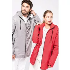   Kariban KA6153 UNISEX HOODED JACKET WITH MICRO-POLARFLEECE LINING XS