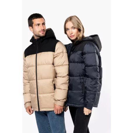Kariban KA6163 UNISEX BI-TONE PADDED JACKET WITH HOOD 3XL