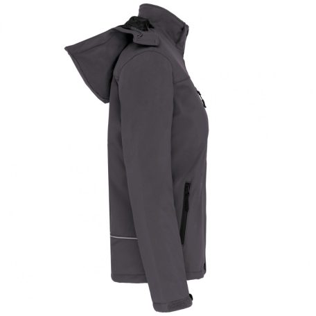 Kariban KA651 női kapucnis softshell kabát