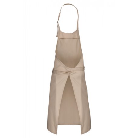 Kariban KA8000 kötény zseb nélkül, beige