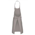 Kariban KA8000 kötény zseb nélkül, light grey