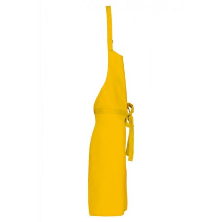 Kariban KA8000 kötény zseb nélkül, yellow