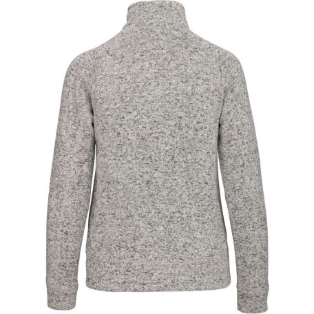 Kariban K9106 melírozott cipzáras dzseki/pulóver