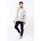 Kariban K9106 melírozott cipzáras dzseki/pulóver