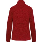 Kariban K9106 melírozott cipzáras dzseki/pulóver