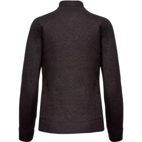 Kariban K9107 melírozott cipzáras dzseki/pulóver, női