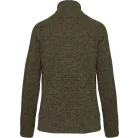 Kariban K9107 melírozott cipzáras dzseki/pulóver, női