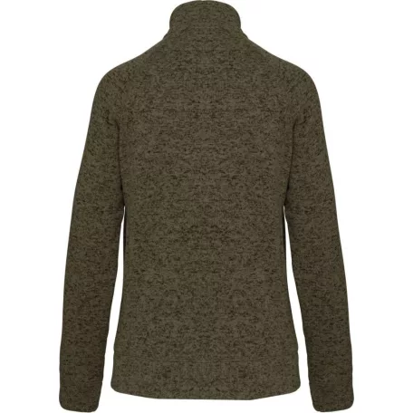 Kariban K9107 melírozott cipzáras dzseki/pulóver, női