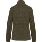 Kariban K9107 melírozott cipzáras dzseki/pulóver, női