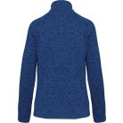 Kariban K9107 melírozott cipzáras dzseki/pulóver, női