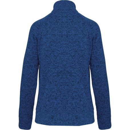 Kariban K9107 melírozott cipzáras dzseki/pulóver, női