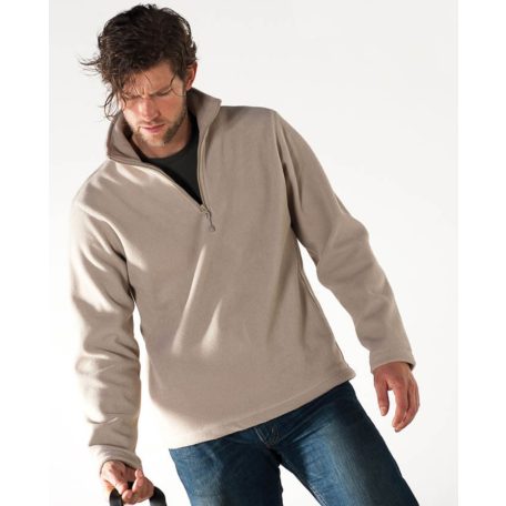 Kariban KA912 ENZO - Cipzáras nyakú mikropolár kabát