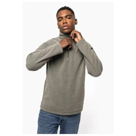 Kariban KA912 ENZO - Cipzáras nyakú mikropolár kabát