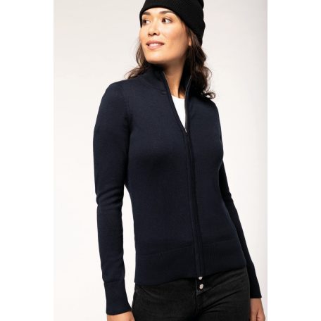 Kariban K962 női cipzáras kardigán