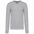 Kariban K965 férfi V nyakú elegáns pulóver