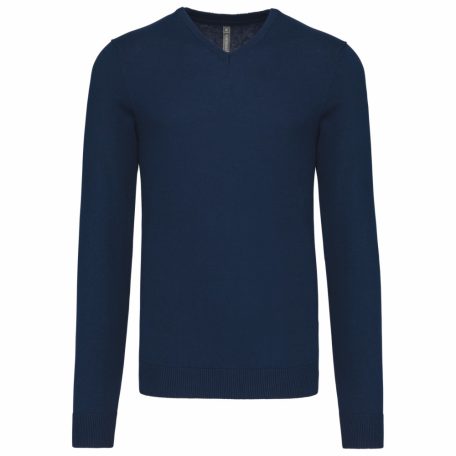 Kariban K965 férfi V nyakú elegáns pulóver