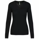 Kariban V nyakú női kardigán