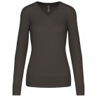 Kariban V nyakú női kardigán