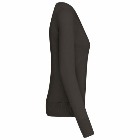 Kariban V nyakú női kardigán