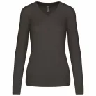 Kariban V nyakú női kardigán