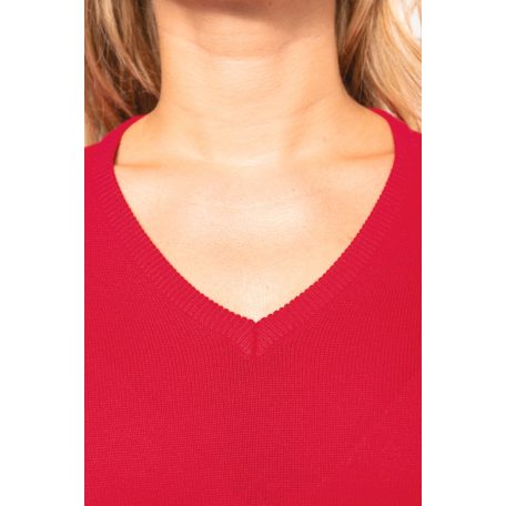 Kariban V nyakú női kardigán