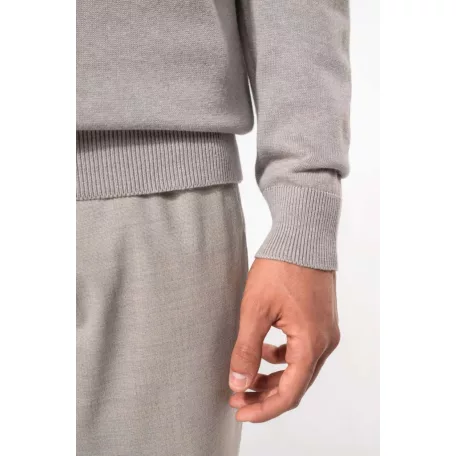 Kariban KA967 férfi kereknyakú elegáns pulóver