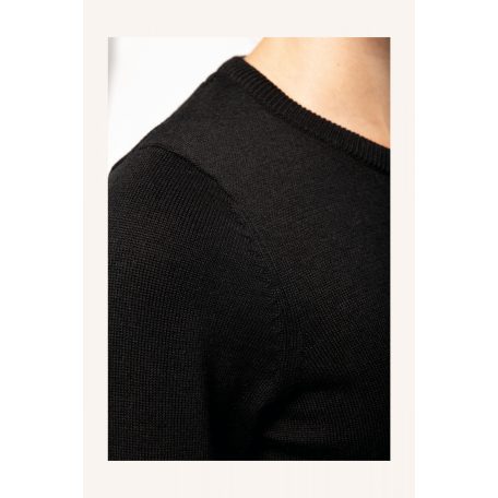 Kariban K968 női kereknyakú elegáns pulóver