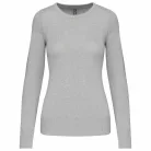 Kariban K968 női kereknyakú elegáns pulóver