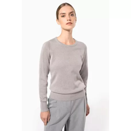 Kariban K968 női kereknyakú elegáns pulóver
