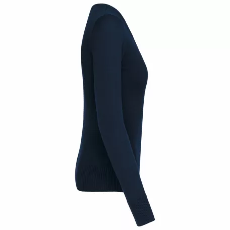 Kariban K968 női kereknyakú elegáns pulóver