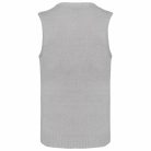 Kariban K969 férfi ujjatlan, V-nyakú pulóver