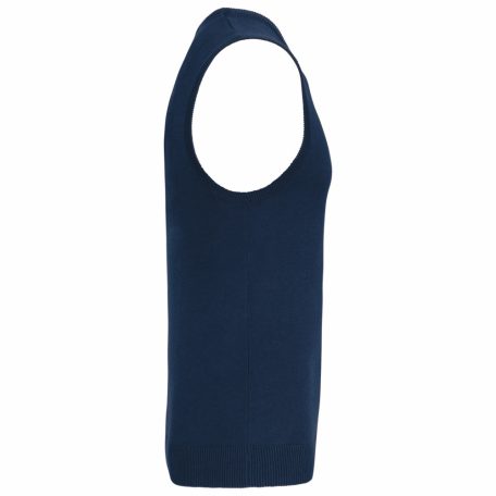 Kariban K969 férfi ujjatlan, V-nyakú pulóver