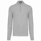 Kariban KA970 nyak cipzáras elegáns férfi pulóver