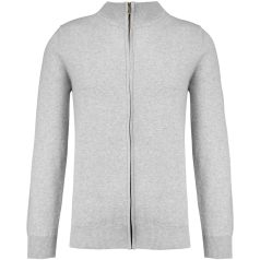 Kariban K984 prémium cipzáras férfi kardigán